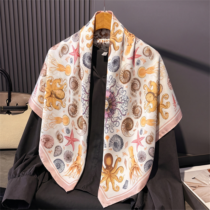 2026 Silk Shawl Square Scarf F - đánh giá và giá Silk Scarf Square