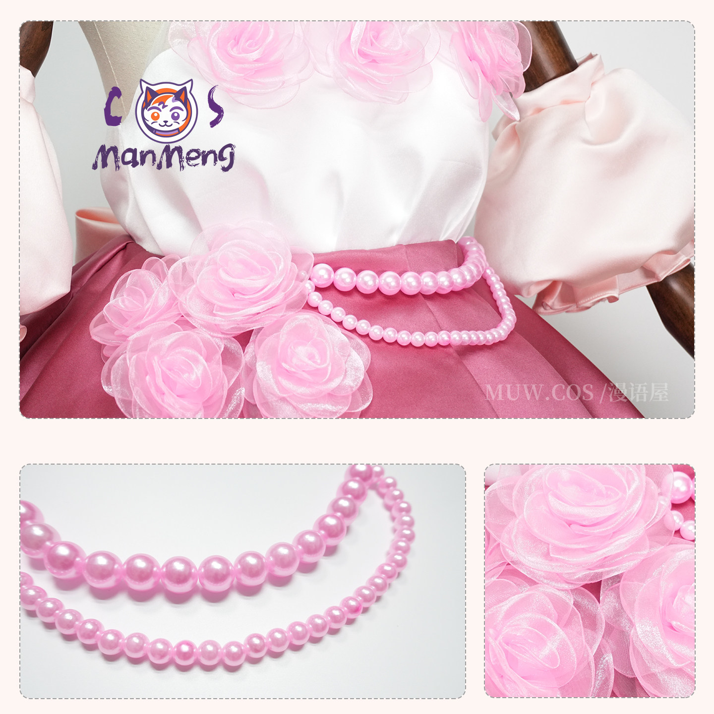 Re:Zero Rem Ram Royal Rose Dre - đánh giá và giá Women'S Accessories Clothing