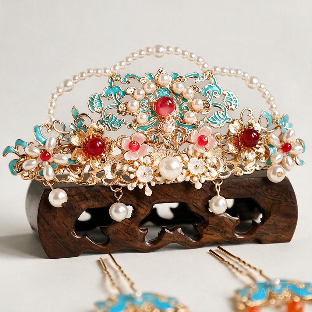 Chinese Traditional Hanfu Hair - đánh giá và giá Women'S Red Accessories