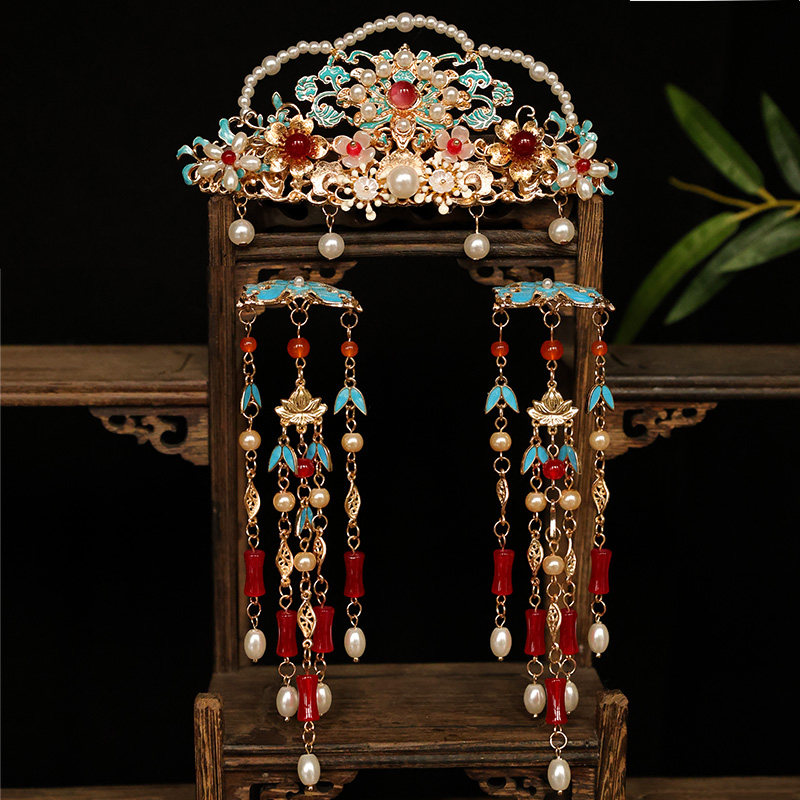 Chinese Traditional Hanfu Hair - đánh giá và giá Women'S Red Accessories