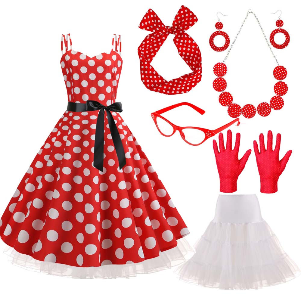 1950s 60s Carnival Costume Set - đánh giá và giá Women'S Accessories In The 1950S