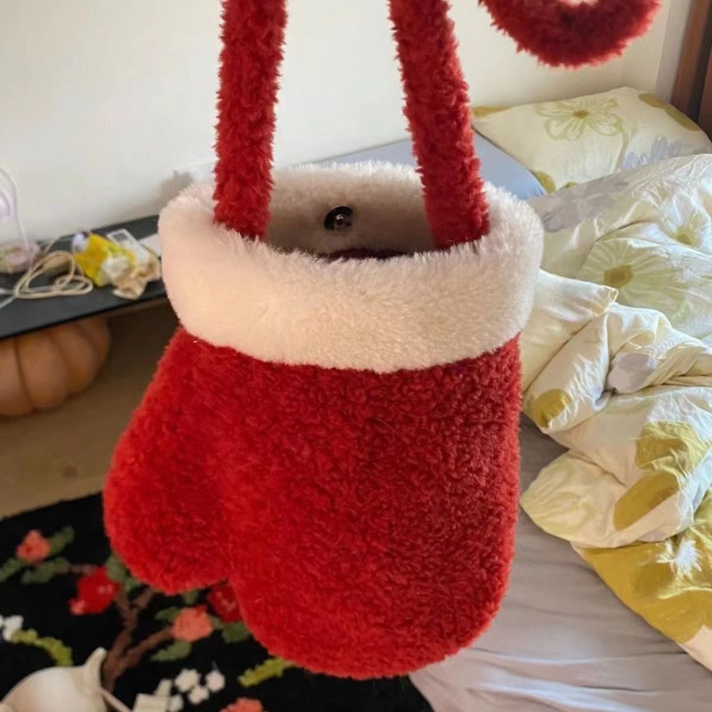 Christmas Red Bag Cosplay Retr - đánh giá và giá Women'S Red Accessories